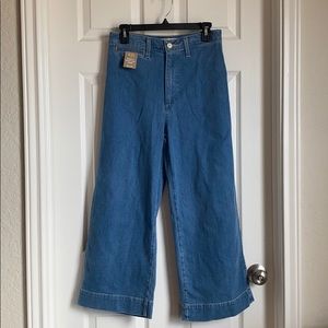 Madewell Emmett wise leg crop pant